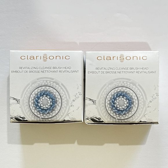 2X Clarisonic Revitalizing Cleanse Brush Head (2nd Gen) - NEW FACTORY SEALED - Picture 11 of 13